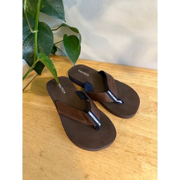 Nautica youth size 4 Sandals - Picture 1 of 8